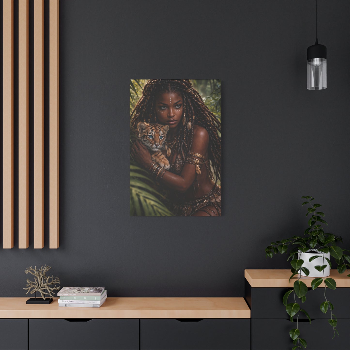 Hidden Ferocity Canvas