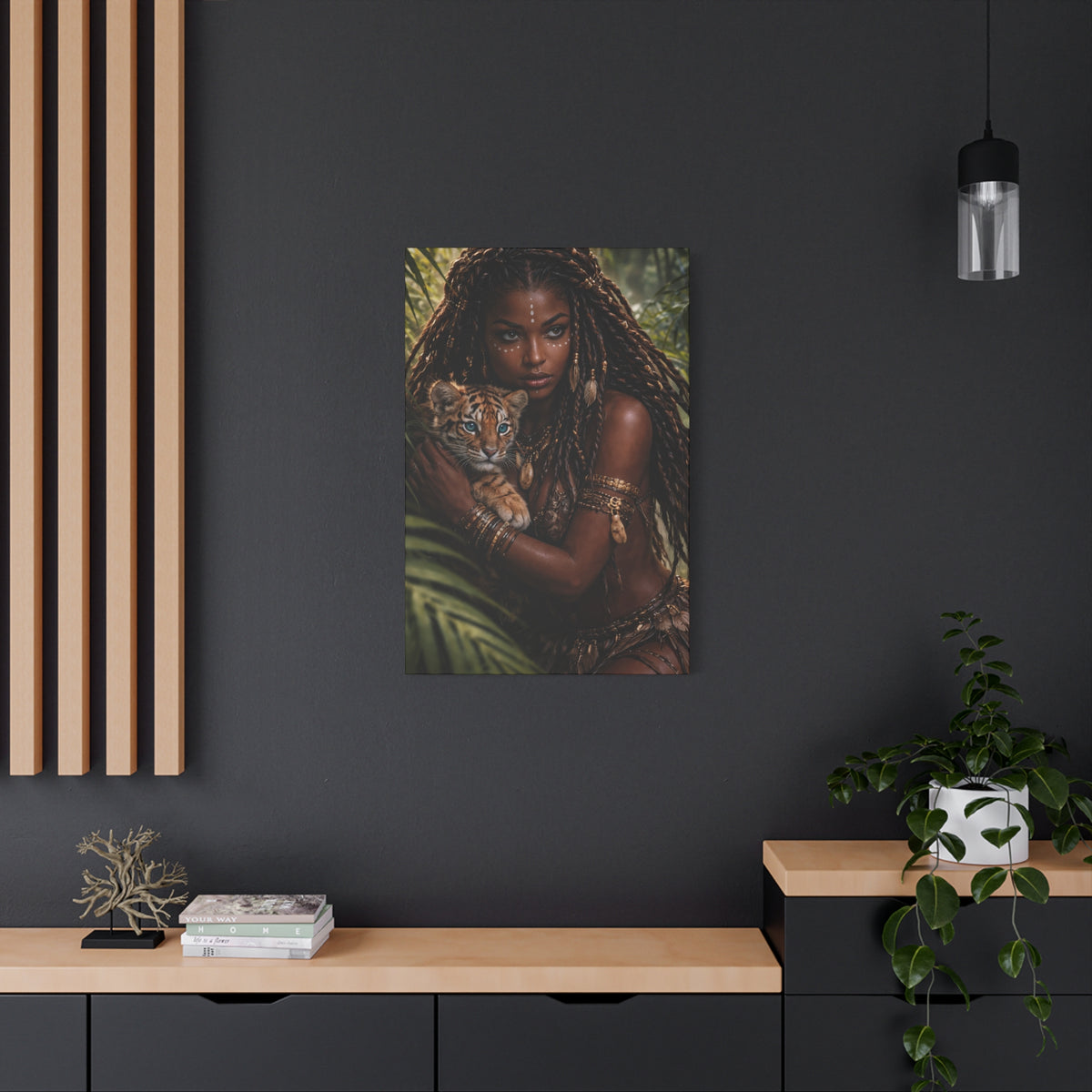 Hidden Ferocity Canvas